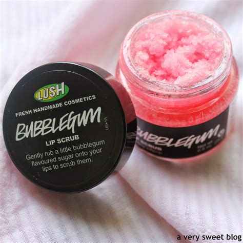 how to make lush bubblegum lip scrub