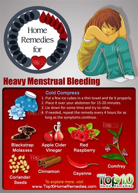 how to make menstruation flow heavy