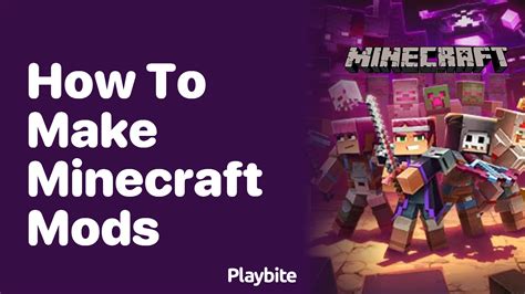 how to make minecraft mods for beginners