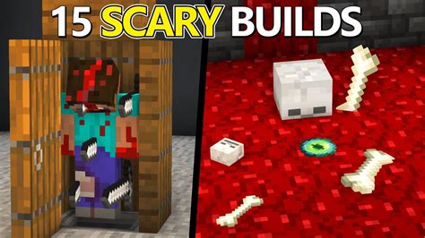 how to make minecraft scary
