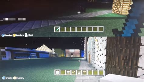 how to make minecraft split screen