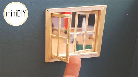 how to make miniature windows