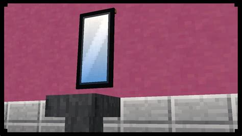 how to make mirror minecraft