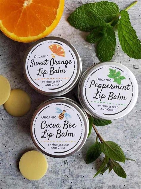 how to make organic lip balm recipes