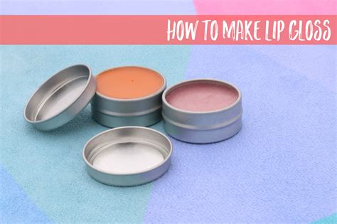how to make organic lip gloss basement