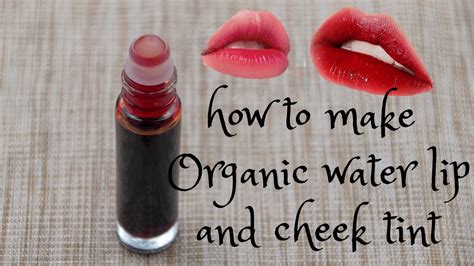 how to make organic lip tint for business