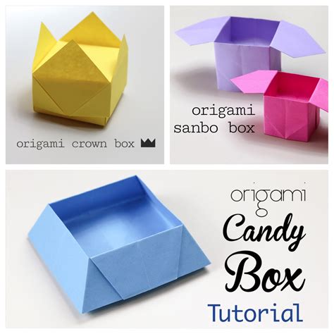 How To Make Origami Boxes Step By Step