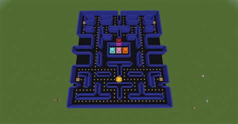 how to make pacman in minecraft