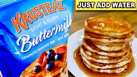 how to make pancakes from krusteaz muffin mix