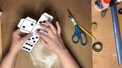 How To Make Paper Dice With Free Printable Printable Dice Template With Dots - Printable Dice Template With Dots