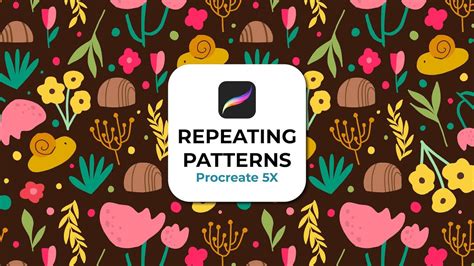 how to make patterns in procreate 5x YouTube