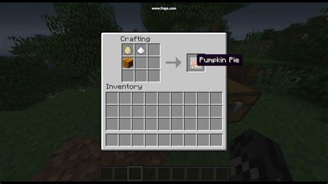 how to make pie in minecraft