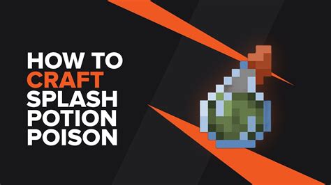 how to make poison minecraft