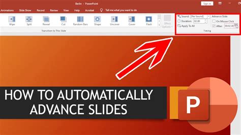 how to make powerpoint change slides automatically