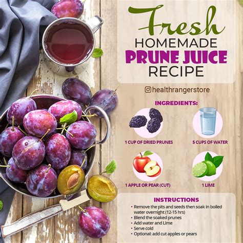 how to make prune juice from prunes