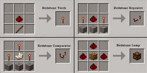 how to make redstone things in minecraft