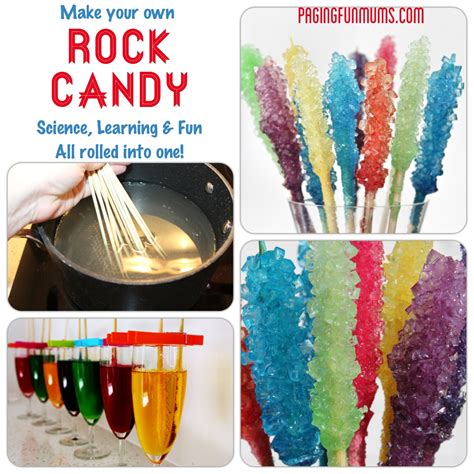 How To Make Rock Candy Science For Kids The Science Of Rock Candy - The Science Of Rock Candy