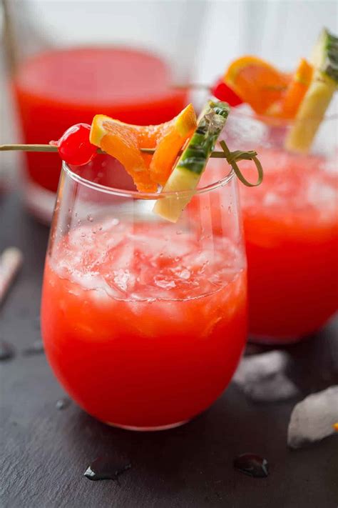 how to make rum punch