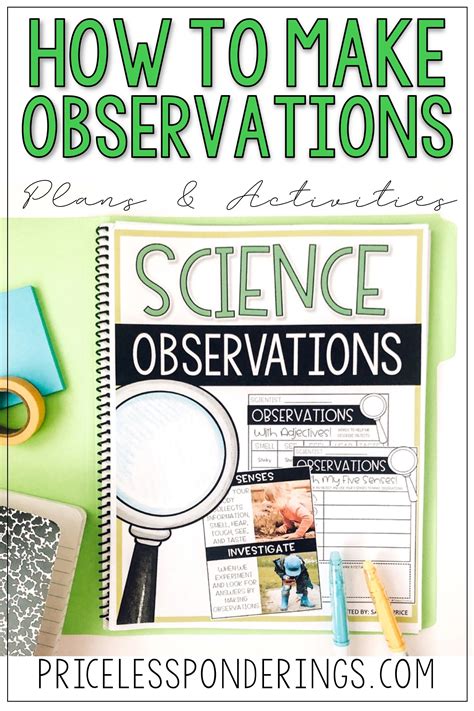 How To Make Scientific Observations Activities For Kids Science Observation Activities - Science Observation Activities