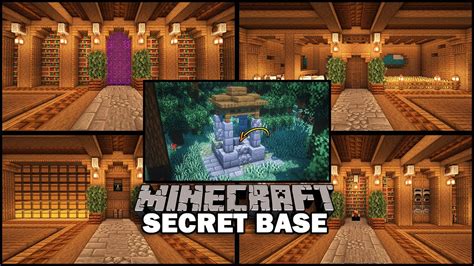 how to make secret base in minecraft