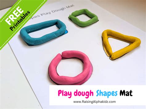 how to make shapes with playdough