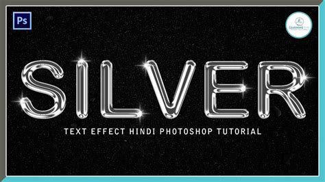 how to make silver effect in photoshop
