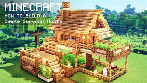 how to make simple house in minecraft