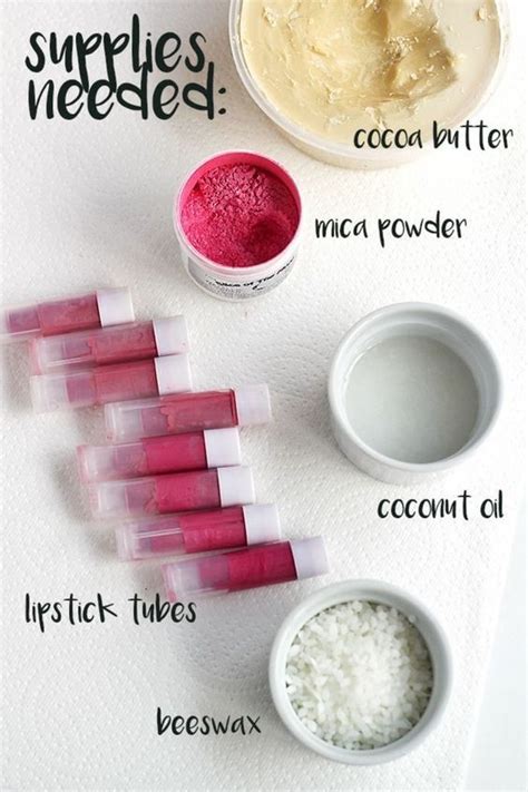 how to make simple lipstick recipe