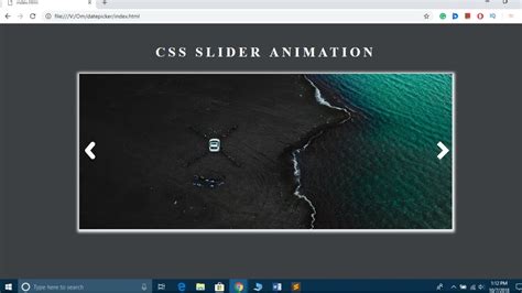 how to make slideshow in css