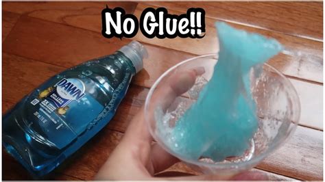 how to make slime from dish soap