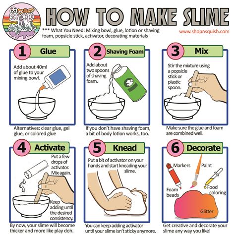 How To Make Slime Stem Activity Science Buddies Slime Lab Worksheet - Slime Lab Worksheet