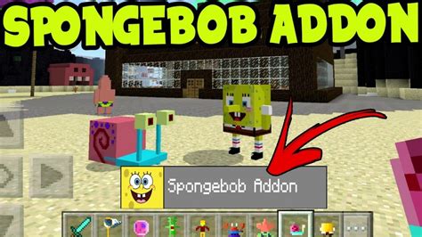 how to make spongebob in minecraft pe