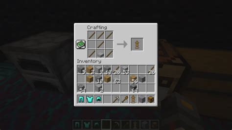 how to make stand in minecraft