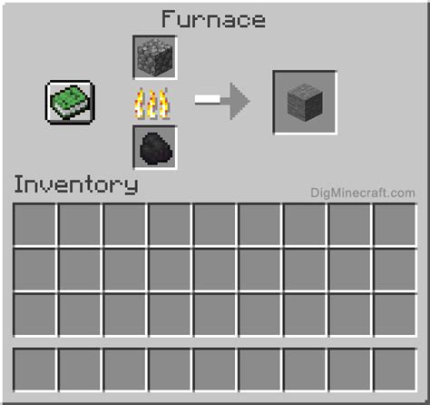 how to make stone in minecraft