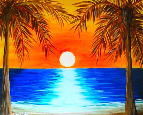 How To Make Sunset Scenery Art Tutorial For Scenery Outlines For Colouring - Scenery Outlines For Colouring