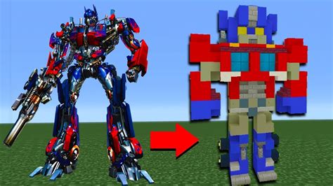 how to make transformers in minecraft