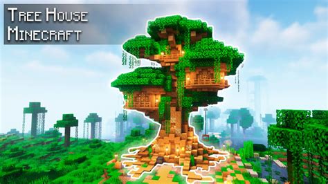 how to make tree house minecraft