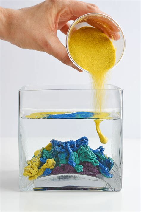 How To Make Underwater Magic Sand Diy Waterproof Science Experiments With Sand - Science Experiments With Sand