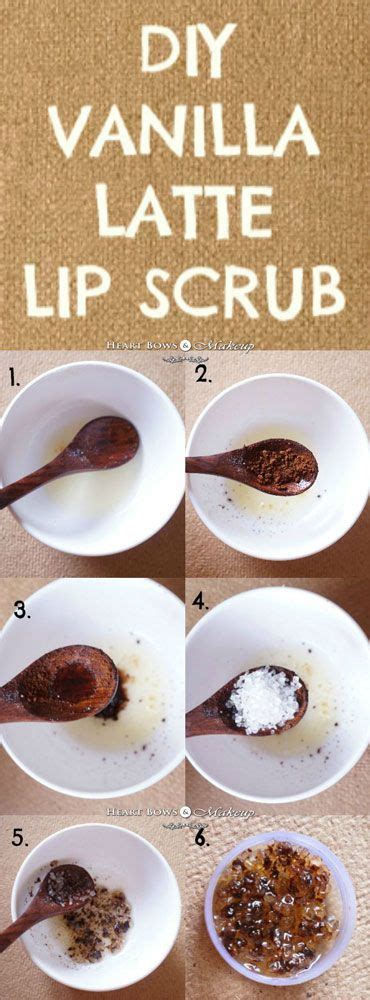 how to make vanilla lip scrub kit