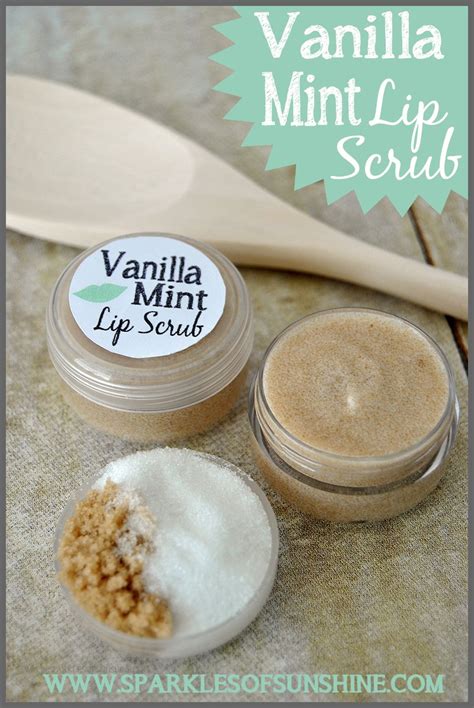 how to make vanilla lip scrub powder using