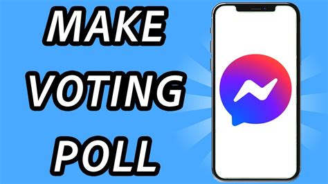 how to make vote in messenger