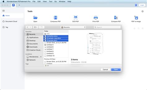how to make word into pdf mac