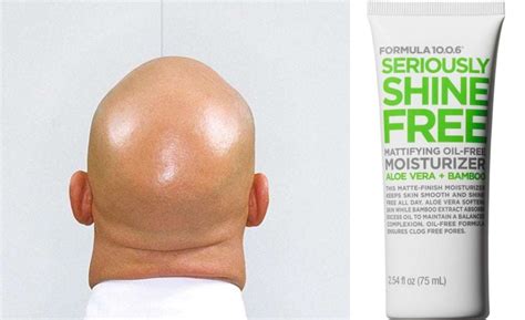 how to make your head shiny