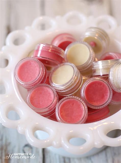 how to make your homemade lip balm