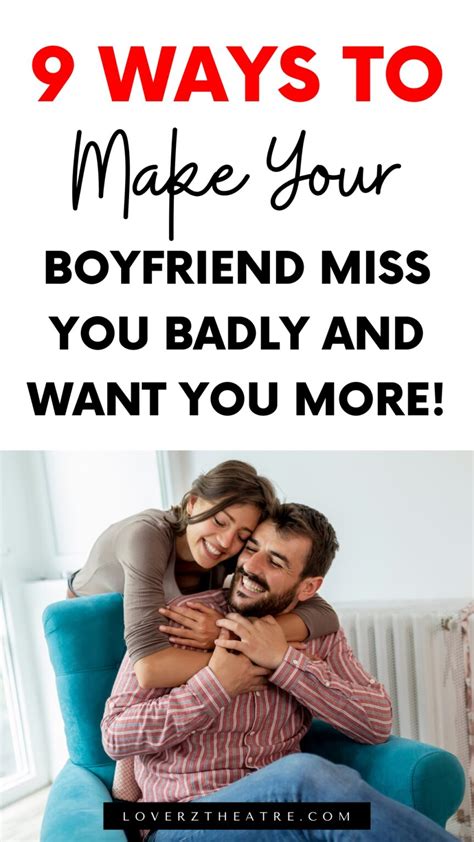 how to make your husband miss you badly