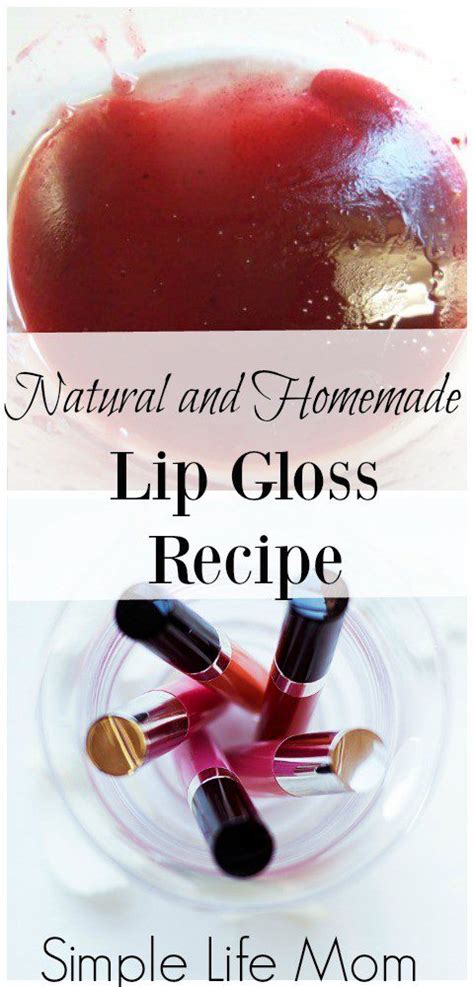 how to make your lip gloss thinner recipe