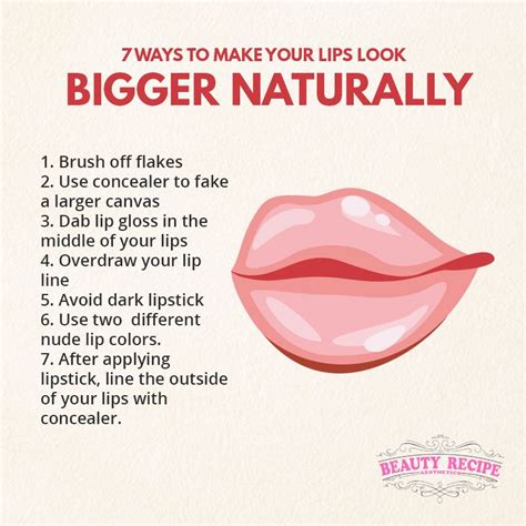 how to make your lips bigger naturally