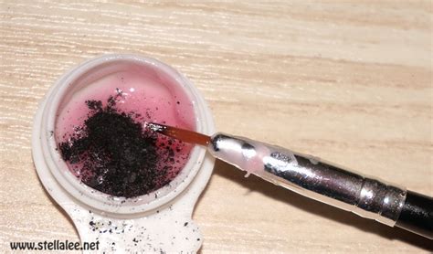 how to make your own black lipstick powder
