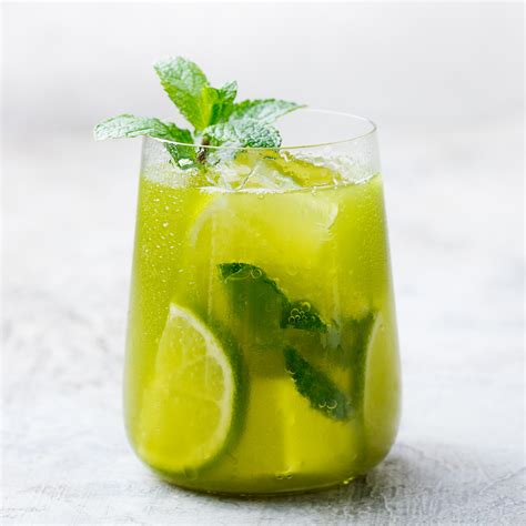 how to make your own iced green tea