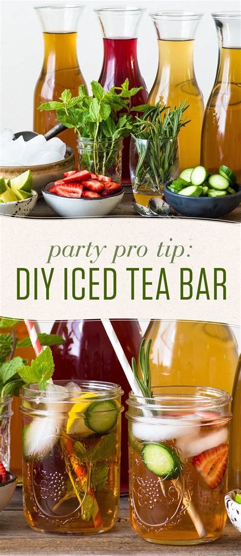 how to make your own iced tea maker